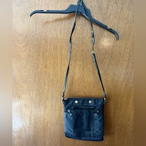 READ Marc by Marc Jacobs Black Nylon Crossbody Bag Strap Damage Fraying